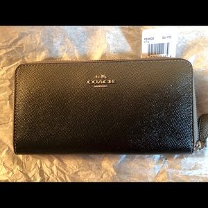 Coach grey black ombré wallet F22808 New